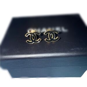 C Stud Earrings unbranded